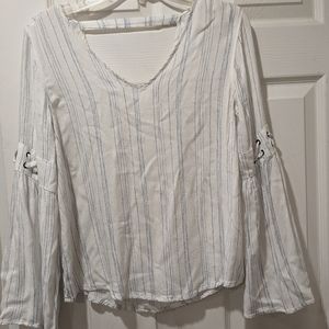 Pink Rose Bohemian Peasant Blouse